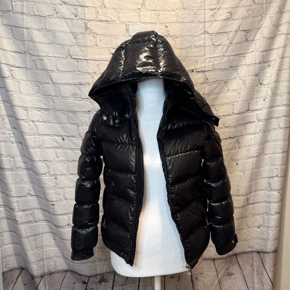 Moncler Maya Hooded Down Puffer Jacket